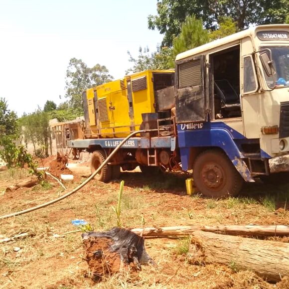 Construction du puits