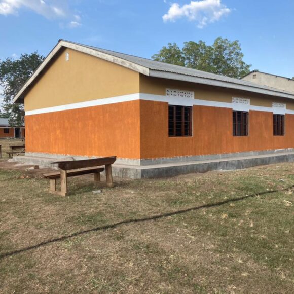 The completed school buildings